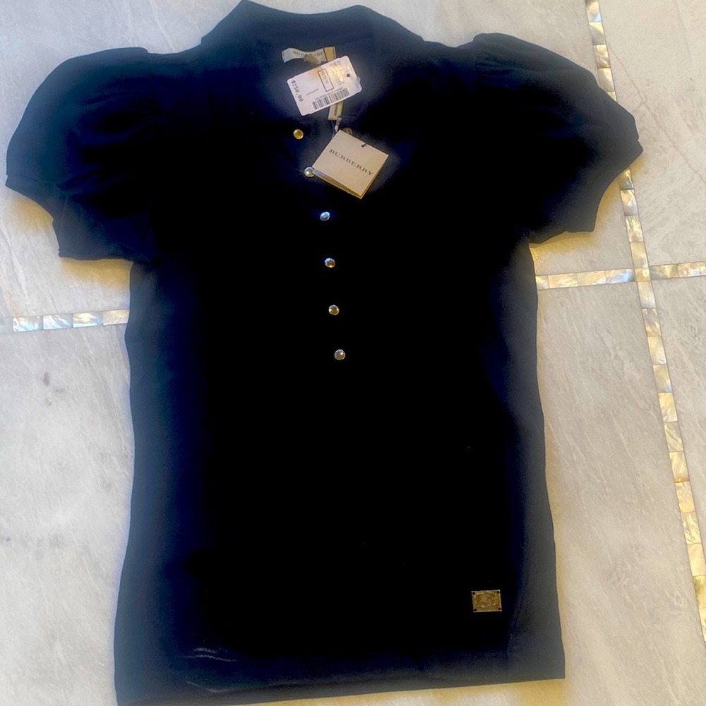 Burberry ladies polo shirt. Brand new with tags.